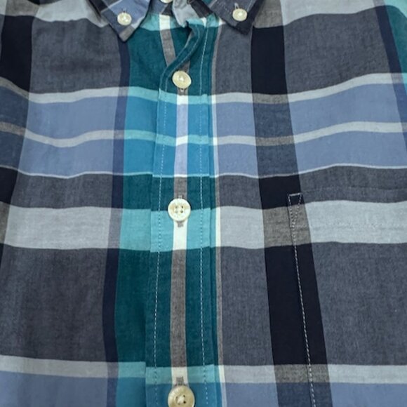 J. Crew Summer Plaid Shirt Slim Fit - Picture 2 of 2